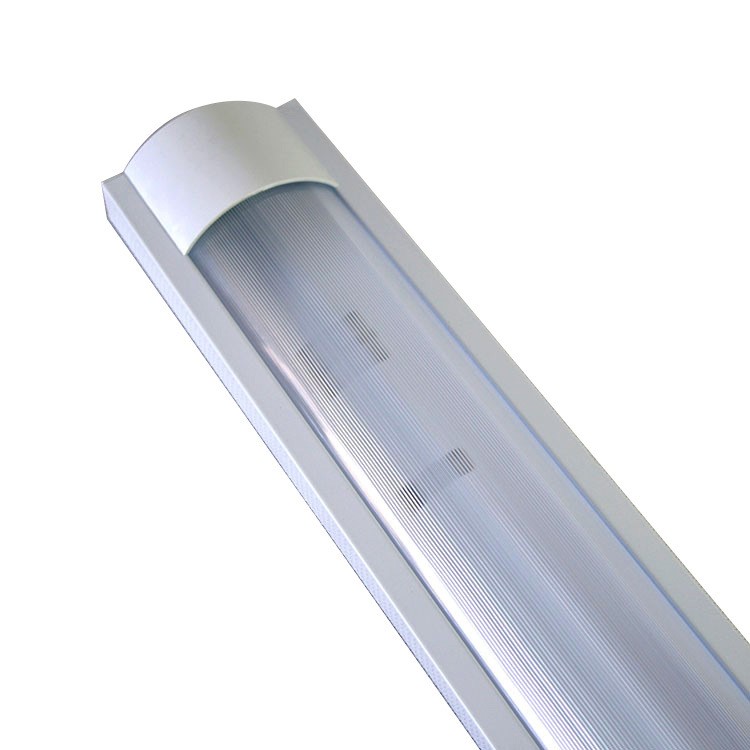 LEd雙管防塵支架吸頂安裝T8凈化燈乳白PS罩雙燈管防塵支架經濟款