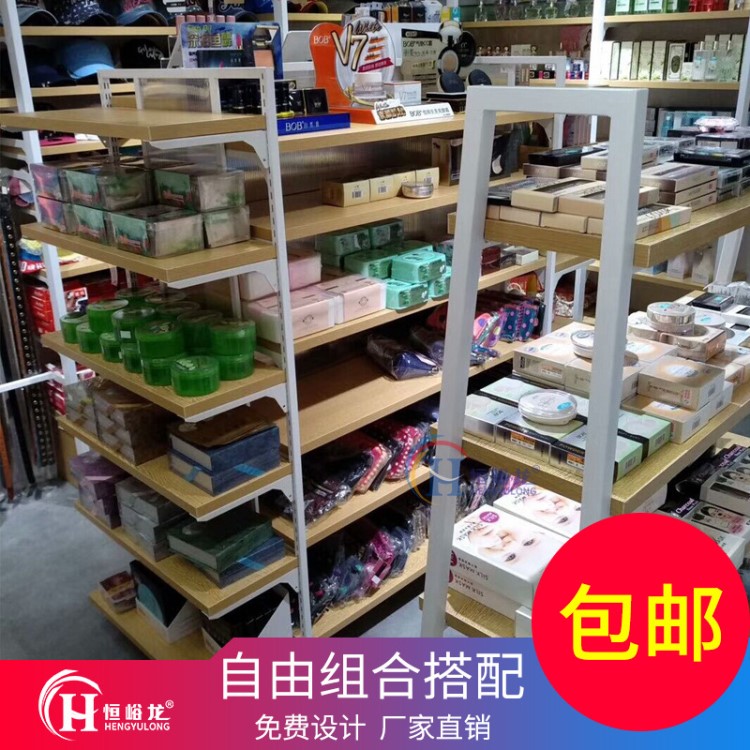 優(yōu)品款文具精飾品服裝母嬰中島貨架掛擺中島柜展示臺(tái)家居用品展柜