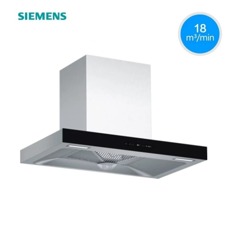 西門子（SIEMENS）LC41SA950W 頂吸式自動T型家用大吸力抽油煙機