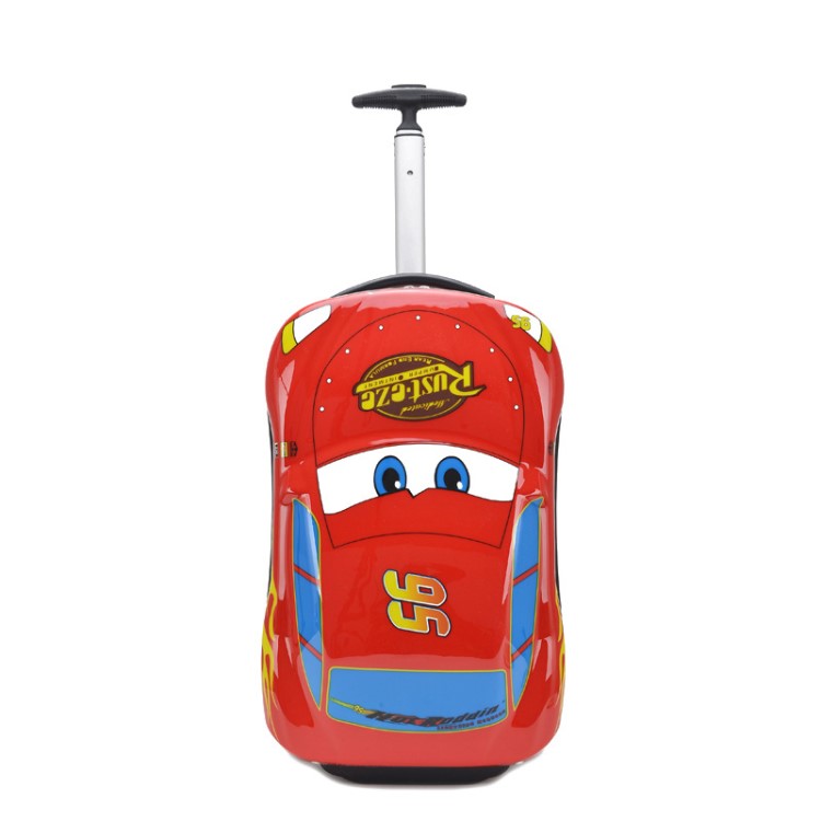 定制圖案logo兒童網紅拉桿箱汽車可愛旅行箱學生卡通密碼行李箱
