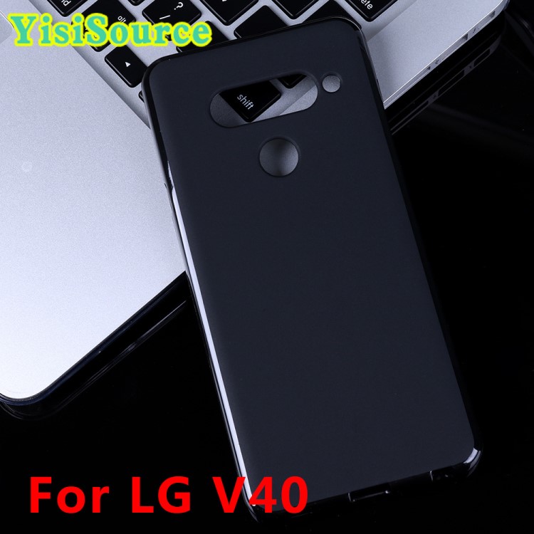 LG V40内外磨砂手机保护壳 TPU布丁套 皮套 彩绘素材壳手机套