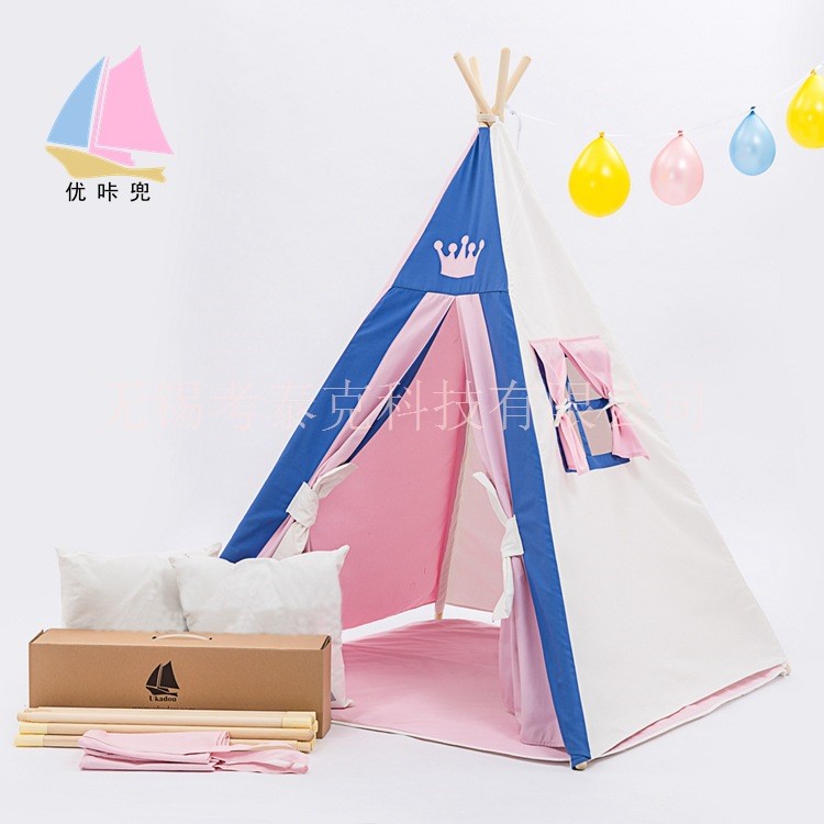 批發訂做 兒童帳篷 小房子 室內外寶寶游戲屋 teepee tent