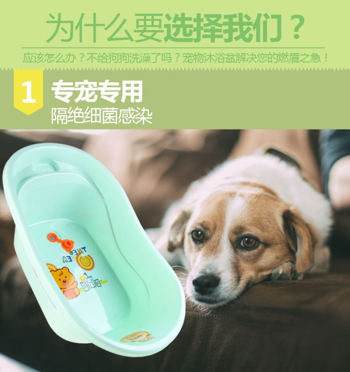 新款狗狗洗澡盆廠家直銷代銷 泰迪 比熊中小型犬沐浴池寵物用品