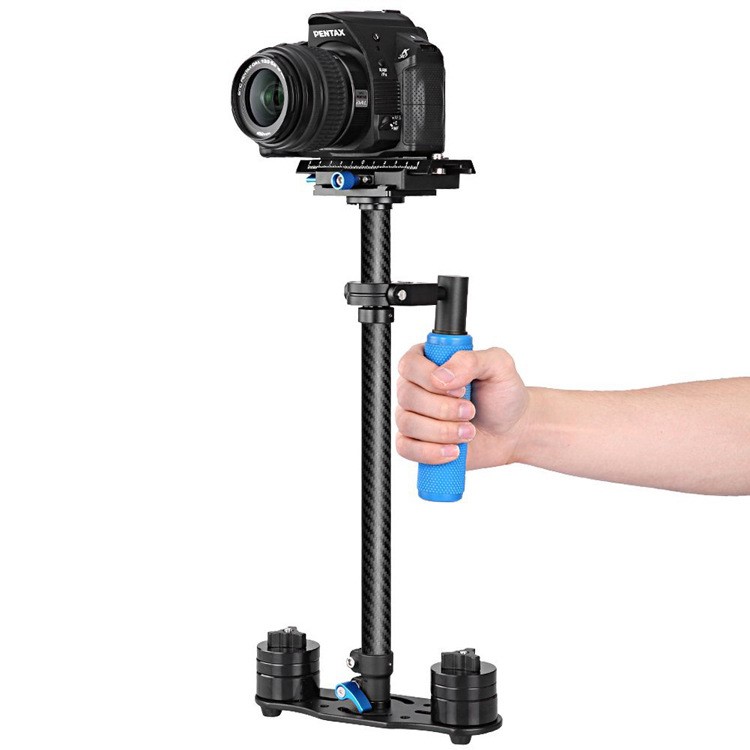 YELANGU碳纖維手持穩(wěn)定器 單反相機(jī)視頻減震器camera stabilizer