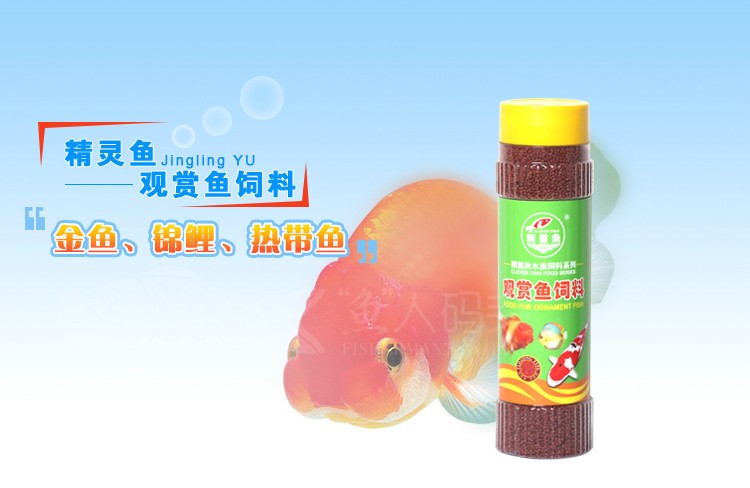 精靈魚血鸚鵡金魚錦鯉觀賞魚 熱帶魚飼料 小顆粒浮水性320G