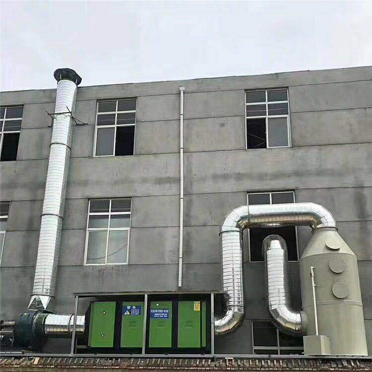 噴漆房廢氣凈化器 噴漆廢氣處理 油漆房廢氣凈化除臭環(huán)保高空排放