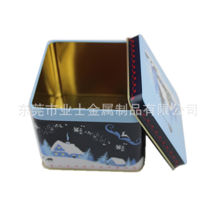 泰州圣誕食品包裝鐵盒 東莞生產廠家直銷  批發定制 量大價優
