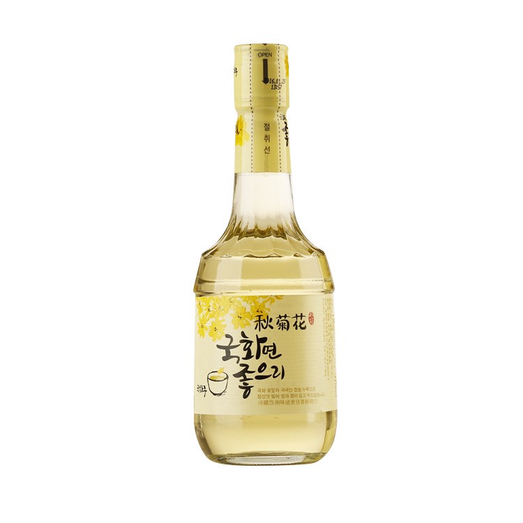 韩国清酒批发 秋菊花/菊花媛清酒 375ml*12整箱