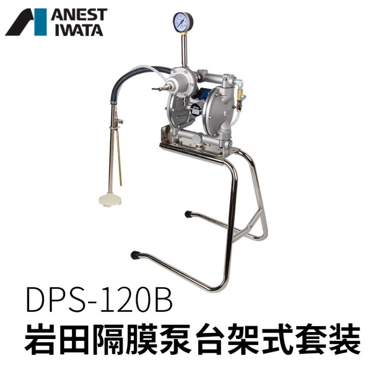 日本巖田DPS-120B隔膜泵噴漆泵涂料油漆泵浦氣動(dòng)雙隔膜泵供漆泵