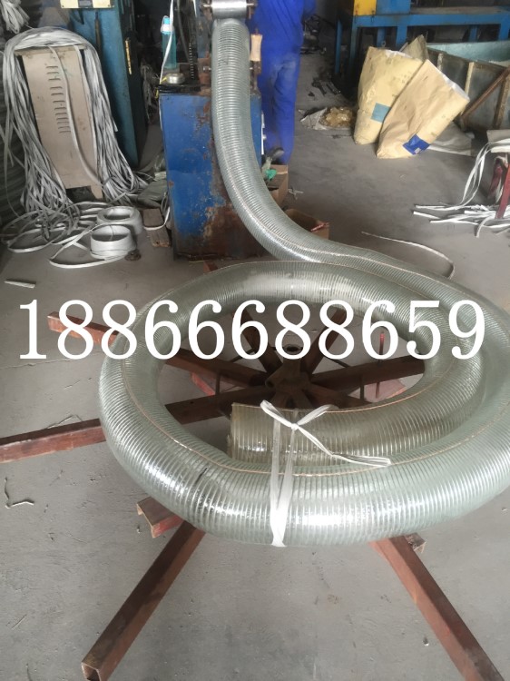 PVC增強硬管透明塑料管抽水管PVC鋼絲管增強管排水管輸油管
