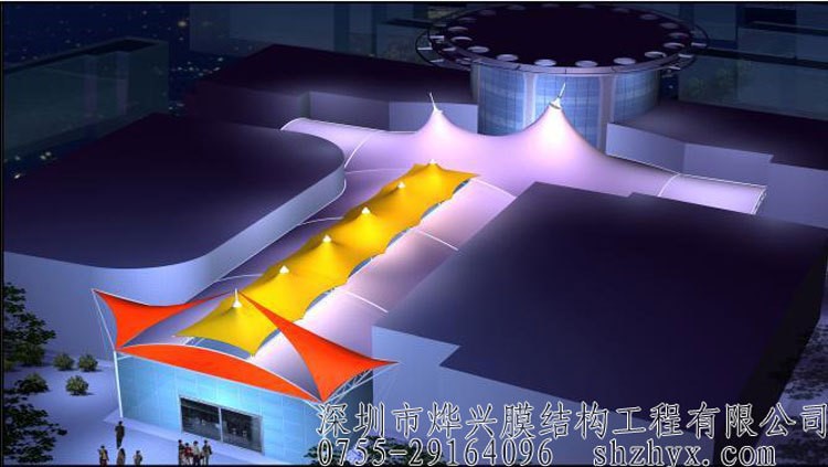 [廣東]膜結(jié)構(gòu)工廠,廠房建筑公司