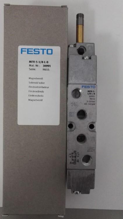 原裝全新德國費斯托FESTO電磁閥MFH-5-1/8-L-B 30991