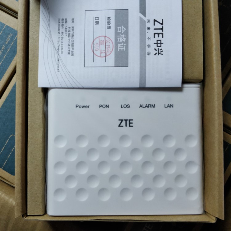 全新ZTE/中興 ZXHNF401 EPON ONU設(shè)備無標(biāo)光纖貓電信聯(lián)通光貓