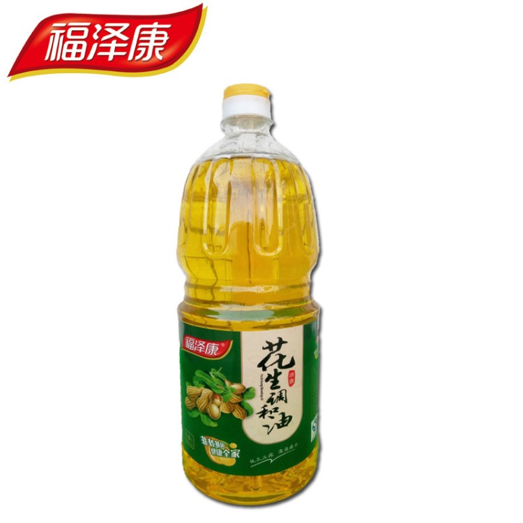 1.8L壓榨花生調(diào)和油 非轉(zhuǎn)基因調(diào)和油 花生油 食用油 小瓶食用油