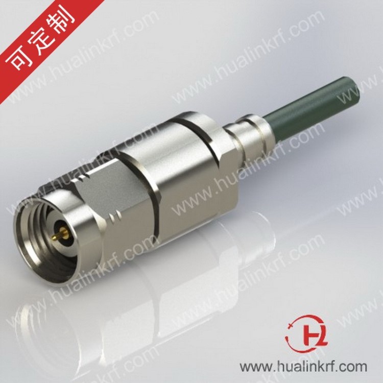 2.4mm 接線連接器, .086低損電纜, RF射頻同軸毫米波接頭, 50GHz