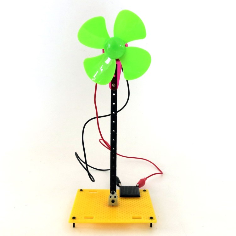 太陽能發電風葉1號 DIY手工制作 兒童 創客科普器材 科技小制作