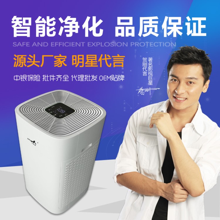 凈化器廠家直銷負離子空氣凈化器有wifi功能oem批發(fā)禮品會銷拓客