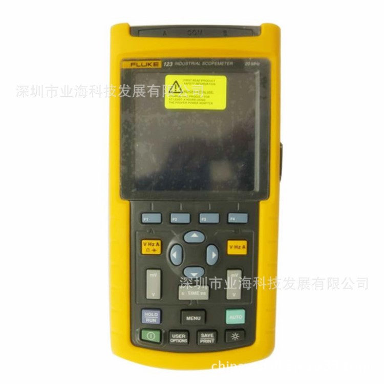 Fluke123B/s替代F123S萬用示波表 福祿克示波器 F123B/s 帶軟件