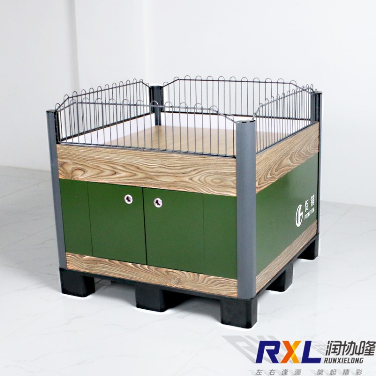 廠家直銷商場(chǎng)臺(tái)超市地堆貨架花車堆頭百貨展示架