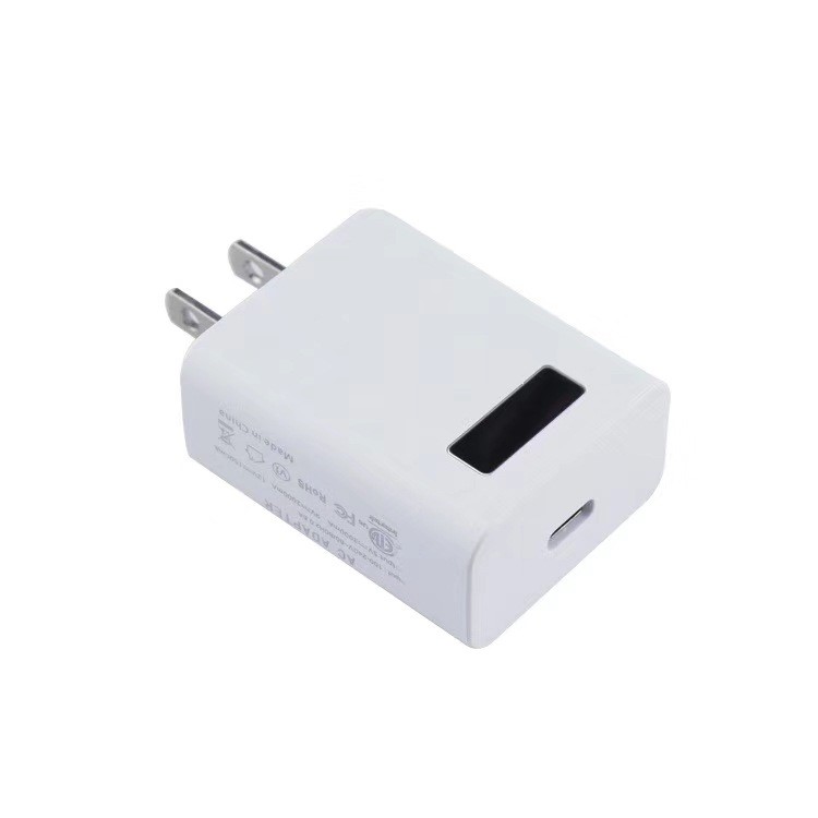 Type-C+PD充電器 適用于安卓手機 IPHOEN8X pd3 0 qc4 0+PD快充頭