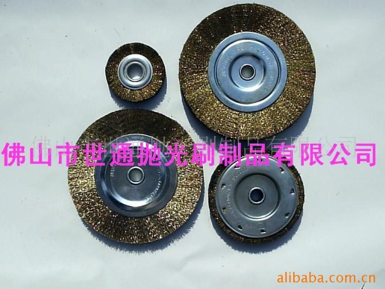 供應(yīng)各種規(guī)格拉鏈拋光刷，拉鏈拋光輪(圖)