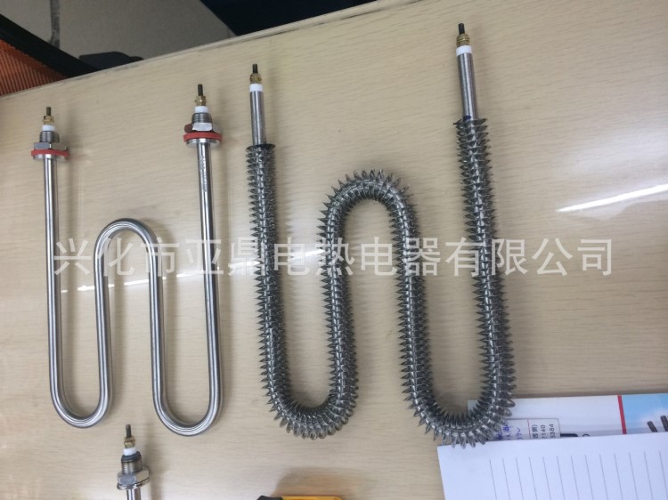 廠家供應(yīng)單頭模具電熱管 翅片式電加熱管 耐高溫防水加熱管