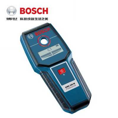 BOSCH博世GMS100M墙体探测仪墙壁有色金属物体带电线电缆探测