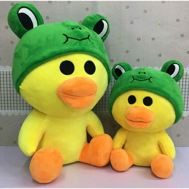 批發韓國精品婚慶禮品小黃雞公仔莎莉雞毛絨玩具商場游戲抓機