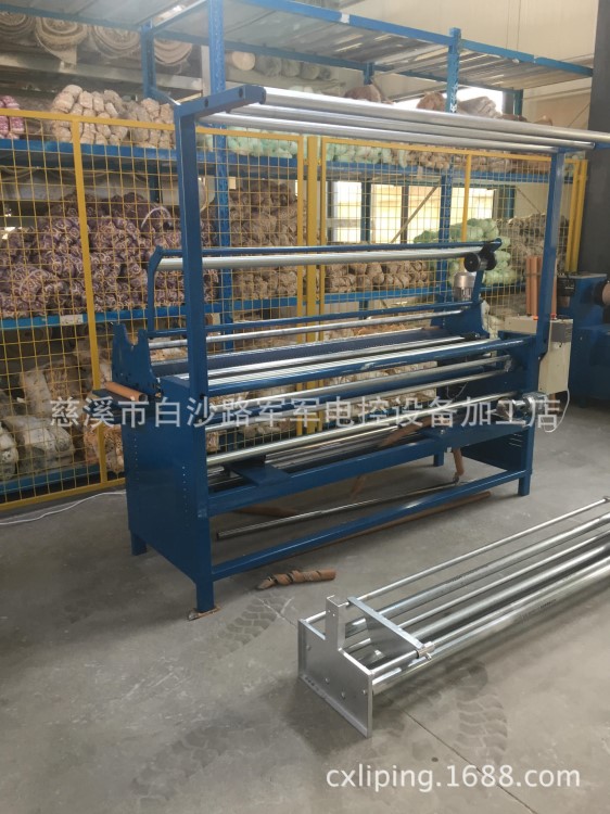 廠家直銷各種定制門幅運轉直斜紋捆布機 色丁雪紡標準卷布機