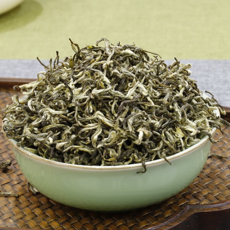 集茗祥源 茉莉花茶叶散装 浓香型广西横县花茶 茉莉绿茶