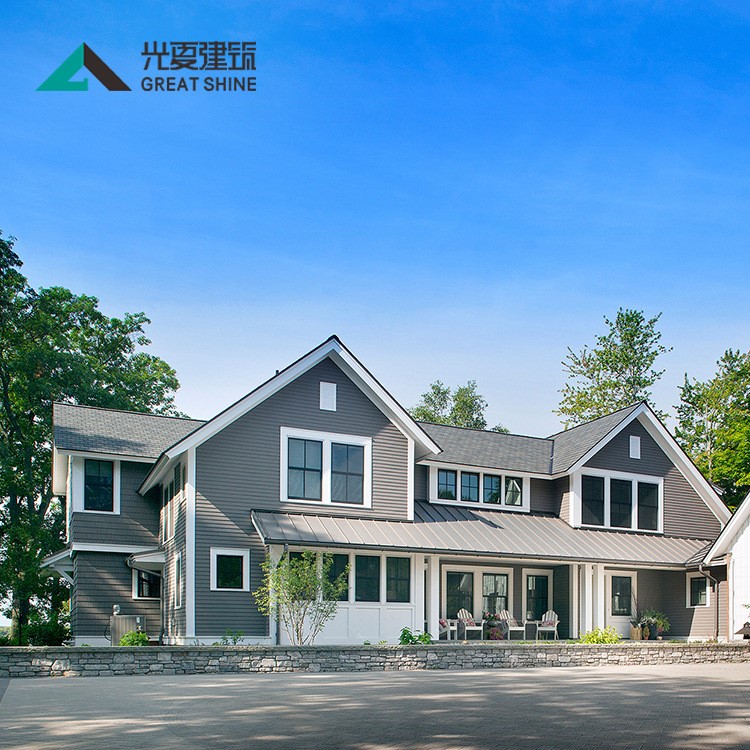 光夏建筑承接工程集成彩鋼房度假村旅游區(qū)輕鋼結構房屋別墅價格