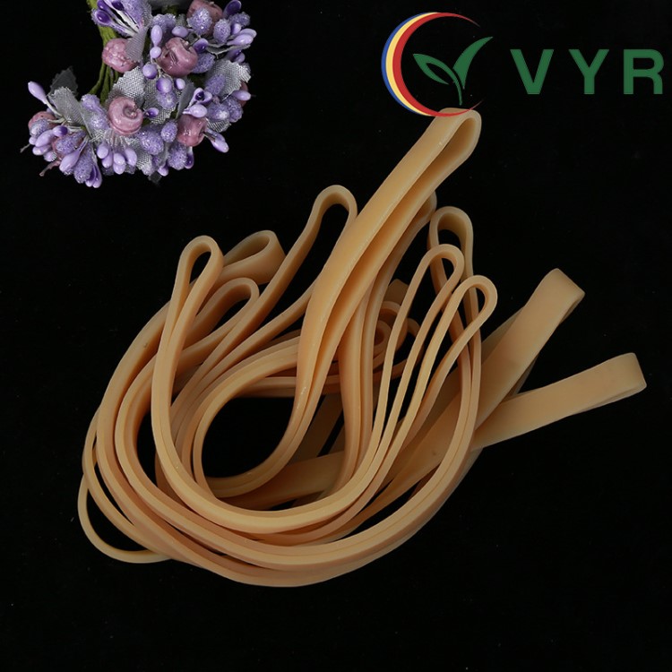 越南越意VYR30CM食品级环保乳胶圈定制大规格工业用乳胶圈宽皮筋