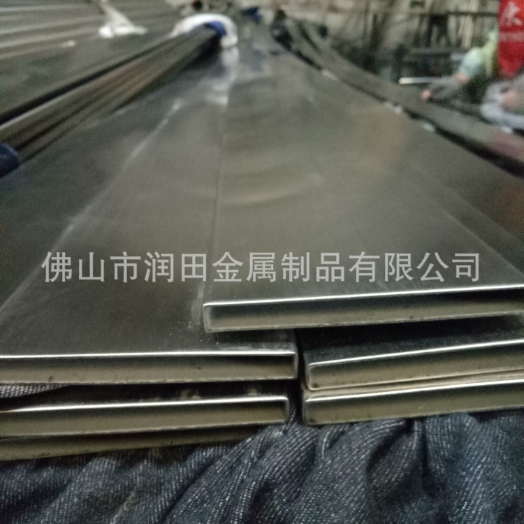 佛山寶成不銹鋼管廠 不銹鋼316L拉絲橢圓管 150*60 工程管