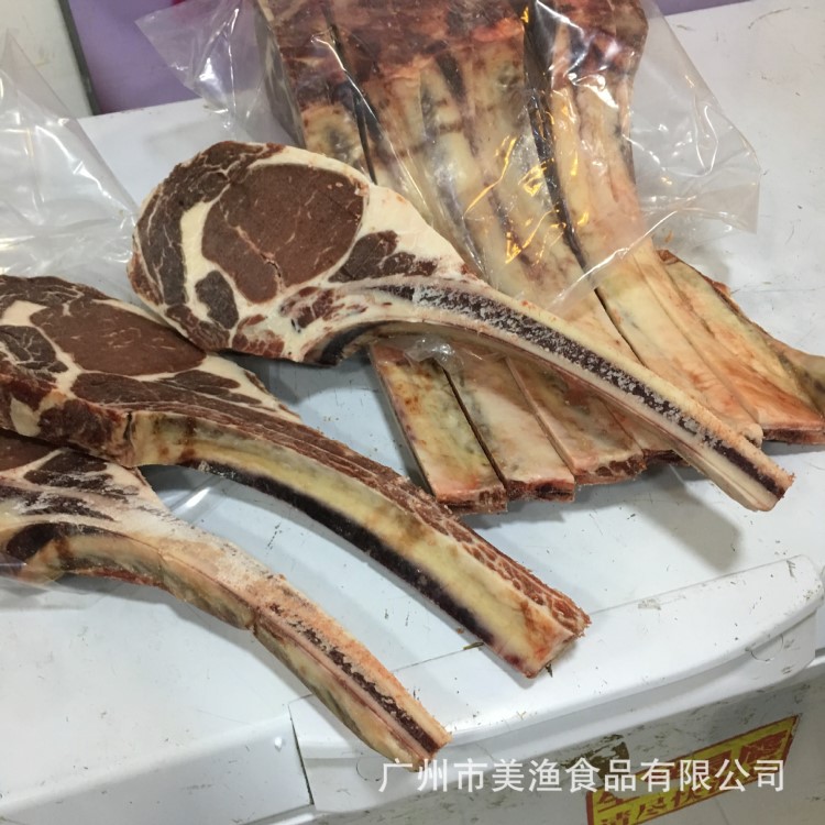 澳洲640廠谷飼帶骨眼肉 戰(zhàn)斧雪花牛排 西餐廳用牛戰(zhàn)斧牛排6公斤起