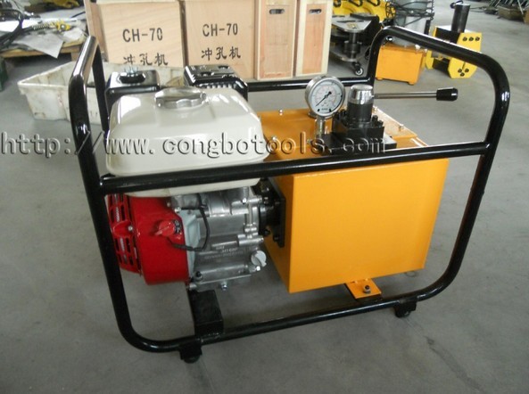 汽油機機動超高壓液壓泵超高壓機動泵電動汽油機液壓泵包郵