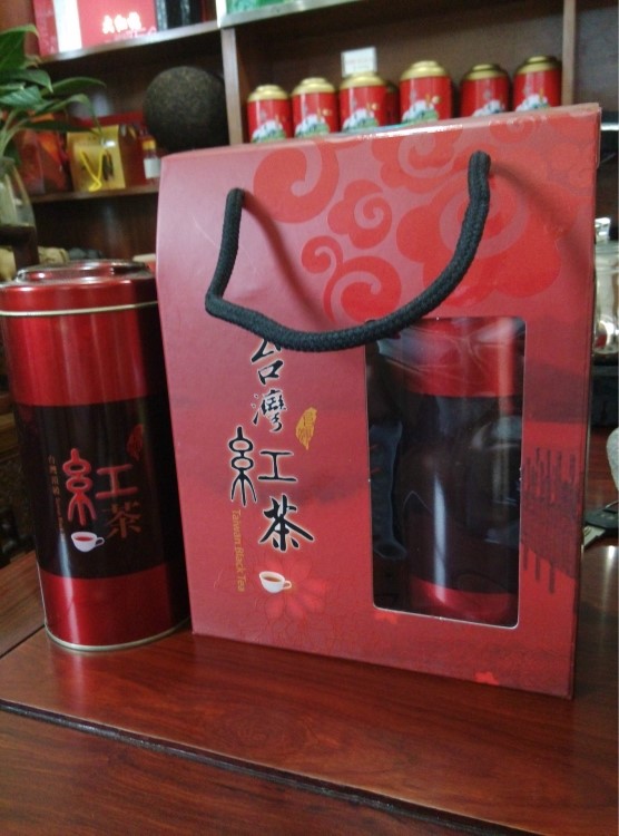 茶葉 紅茶 日月潭紅茶 罐裝200克禮品紅茶 茶學(xué)人