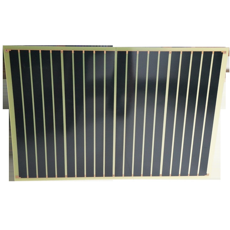 廠家直銷 萬潤碳晶可調遠紅外電加熱板配件發熱板帶線芯片可加畫