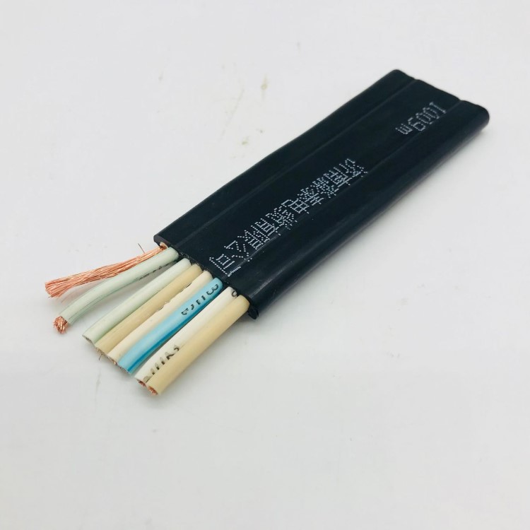 拖鏈線 電梯隨行電纜 行車電纜 扁平 耐磨 耐高溫105℃ YVFB8*2.5