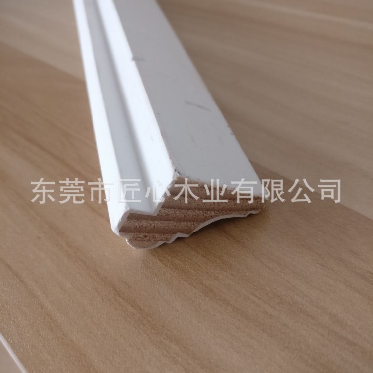 廠家直銷涂泥門套線實(shí)木復(fù)合門邊線異型收口線定制單扣涂泥家裝線
