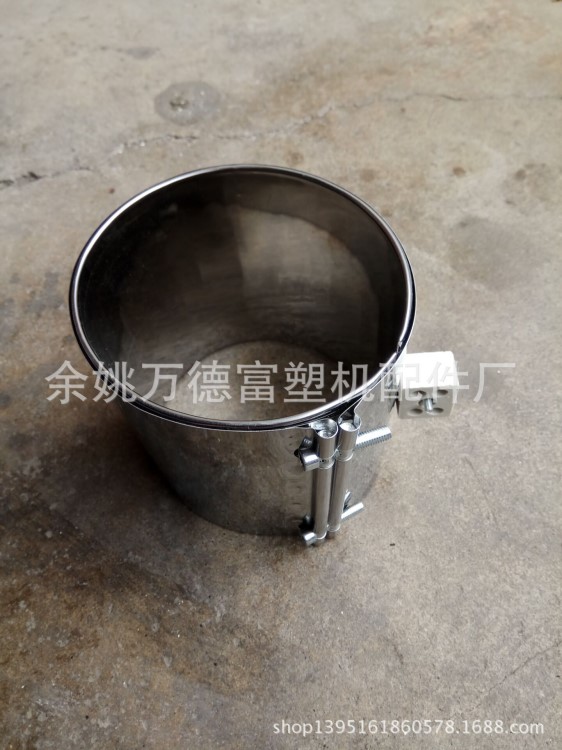 供應高品質不銹鋼云母電熱圈，注塑機雙層不銹鋼加熱圈單包發熱圈