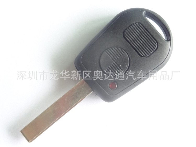 智能鑰匙適用于老款寶馬鑰匙 2鍵寶馬E3 E38直板遙控鑰匙殼