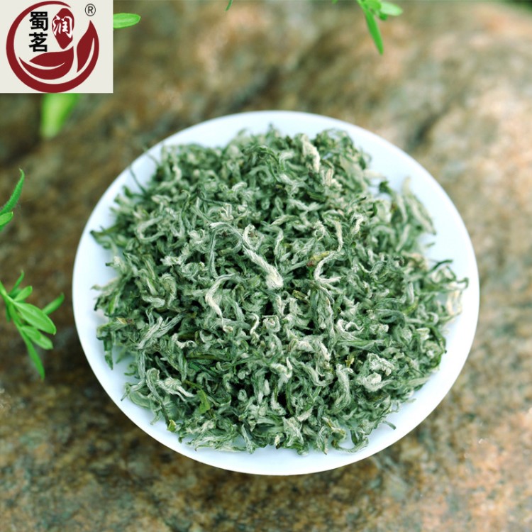 2019新茶四川雅安蒙頂甘露散裝特級綠茶栗香500g茶葉產(chǎn)地一件代發(fā)