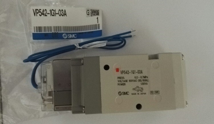 全新原裝SMC先導式三通電磁閥VP542-1G1-03A （AC100V）