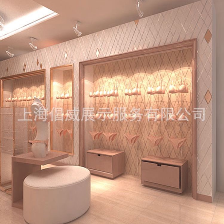 內(nèi)衣展示柜 服裝展示柜 商場(chǎng)專(zhuān)賣(mài)店設(shè)計(jì)制作裝修