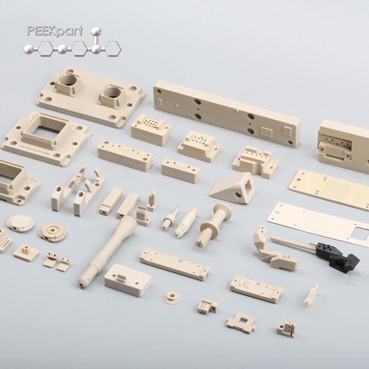 精密五軸CNC加工 特種工程塑料peek聚醚醚酮制品零件