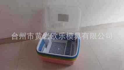 廚房碗筷瀝水架模具 塑料碗柜原料生產塑料碗筷箱子模具