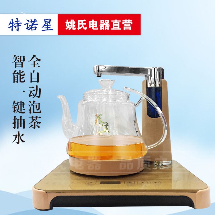 特諾星D11智能電磁茶爐自動(dòng)上水壺加水泡茶電磁爐茶具二合一茶具