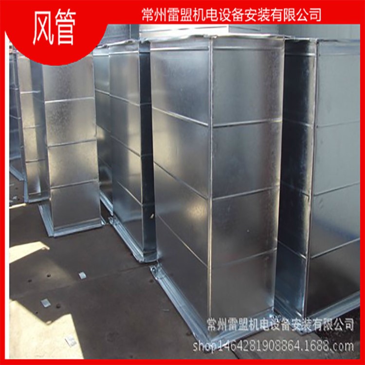 廠家  白鐵皮風(fēng)管加工共板工藝通風(fēng)除塵管道鍍鋅螺旋風(fēng)道管