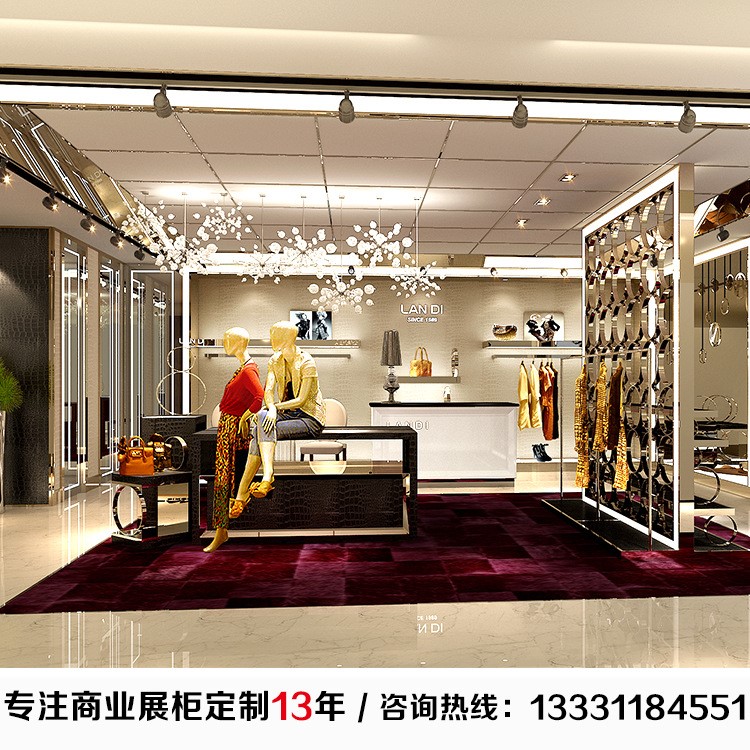 精品商場(chǎng)展示柜子定制 產(chǎn)品樣品柜展示架貨柜 全息投影陳列柜定做