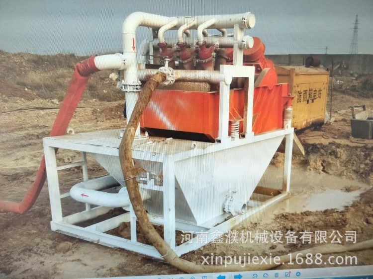 重慶泥水盾構(gòu)泥漿凈化器 地面泥漿凈化分離器 打樁泥漿清潔器